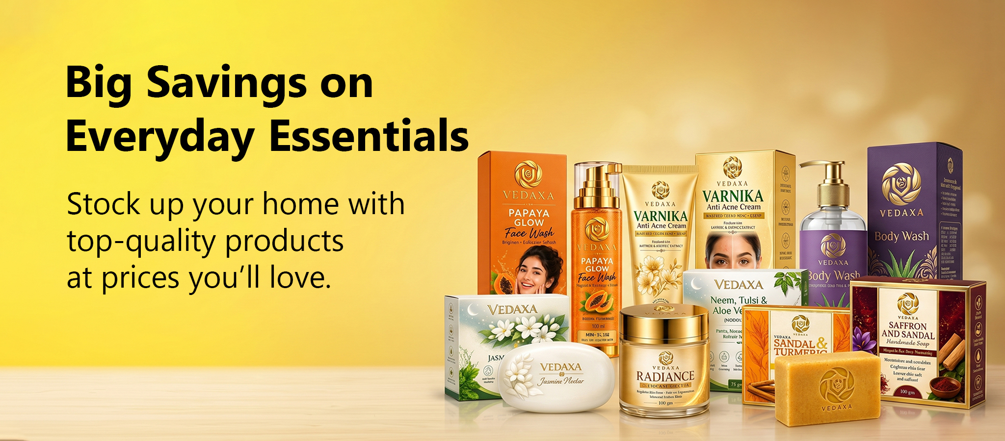 big savings on skincare products