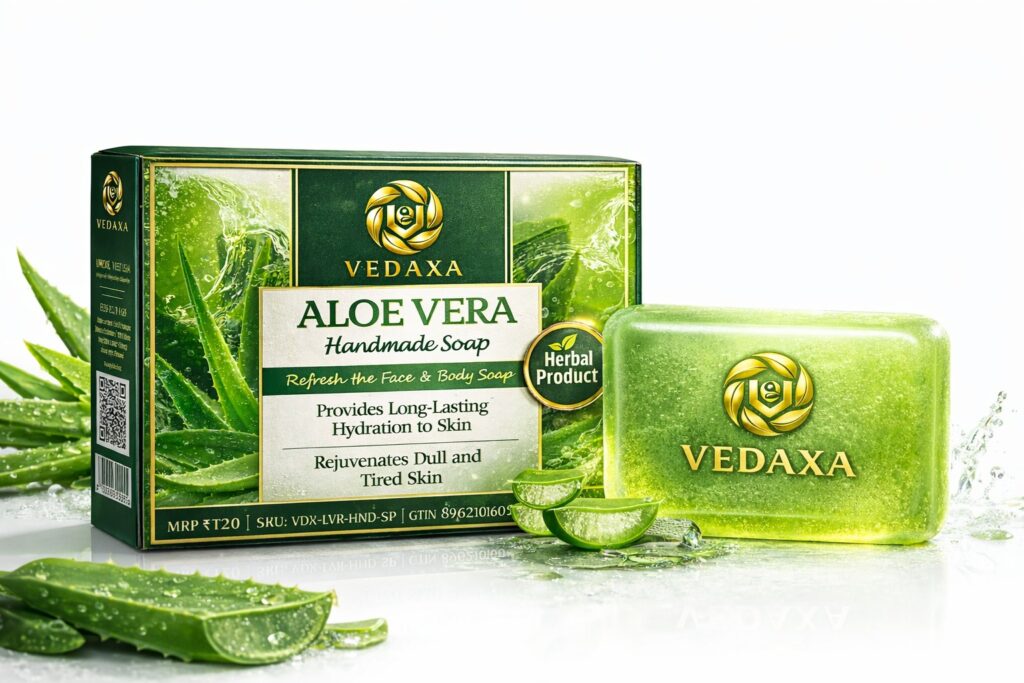 Vedaxa Handmade AloeVera Soap