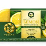 Vedaxa Lemon Handmade Soap, skin refreshing soap