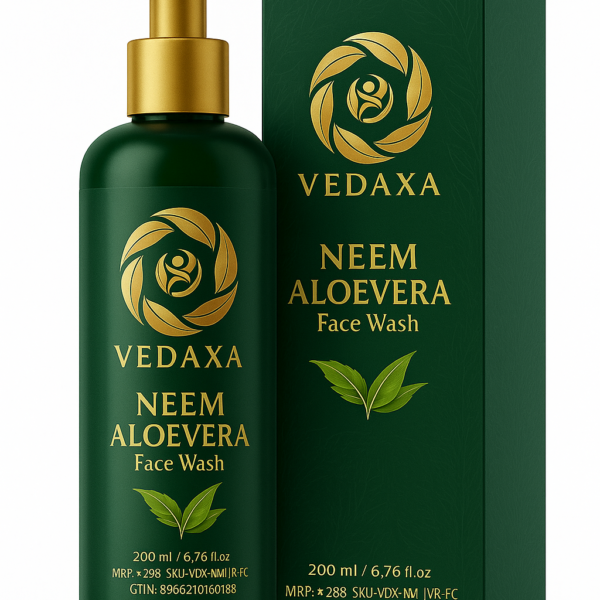 Vedaxa Neem Aloe Vera Face Wash, acne control face wash