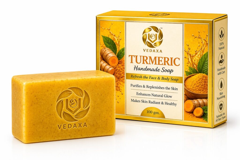 Vedaxa Turmeric Handmade Soap