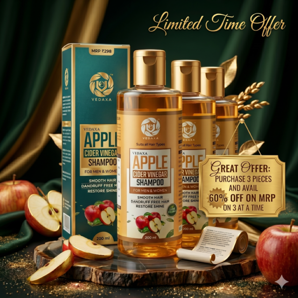 Vedaxa Apple Cider Vinegar Shampoo