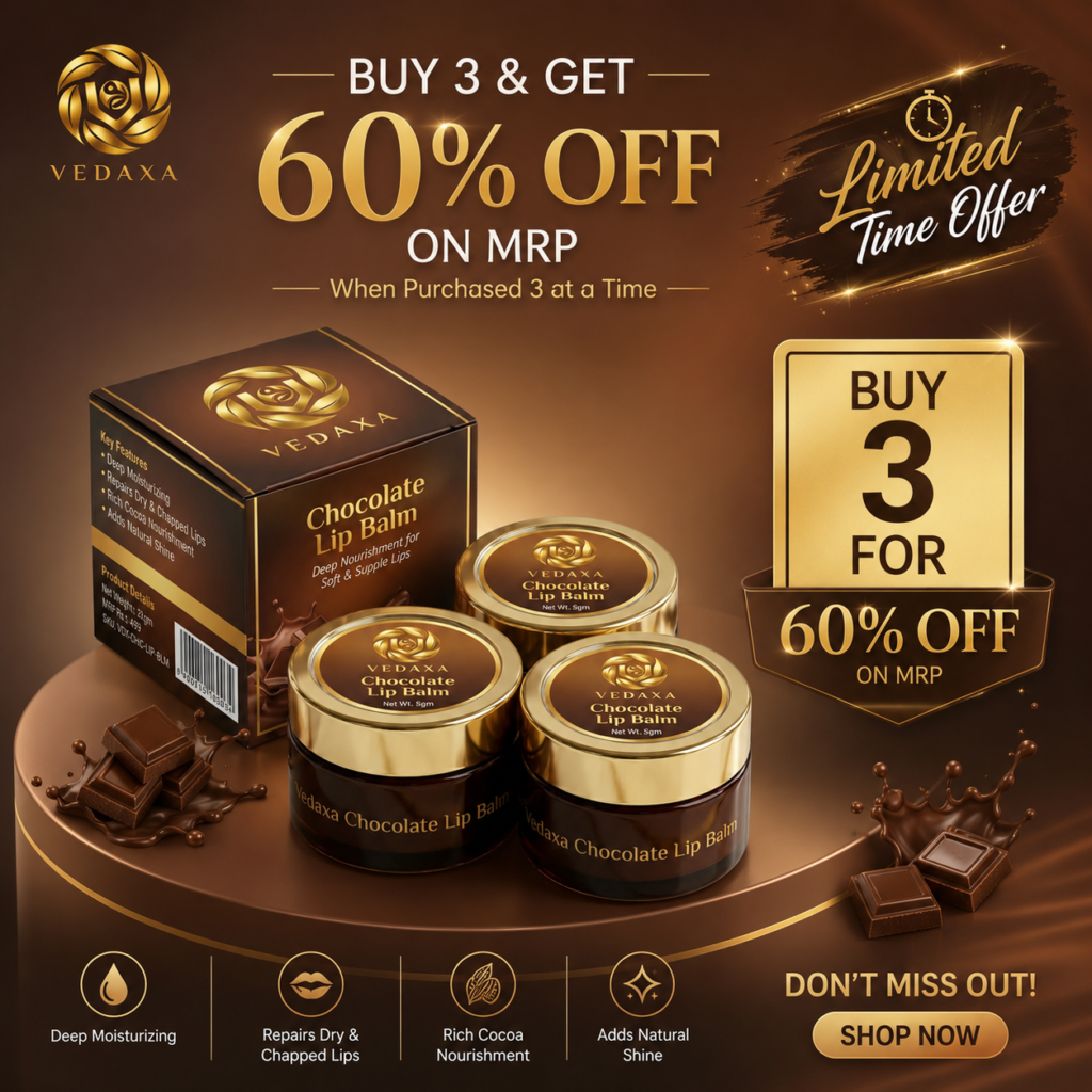 Vedaxa Chocolate Lip Balm Combo Pack