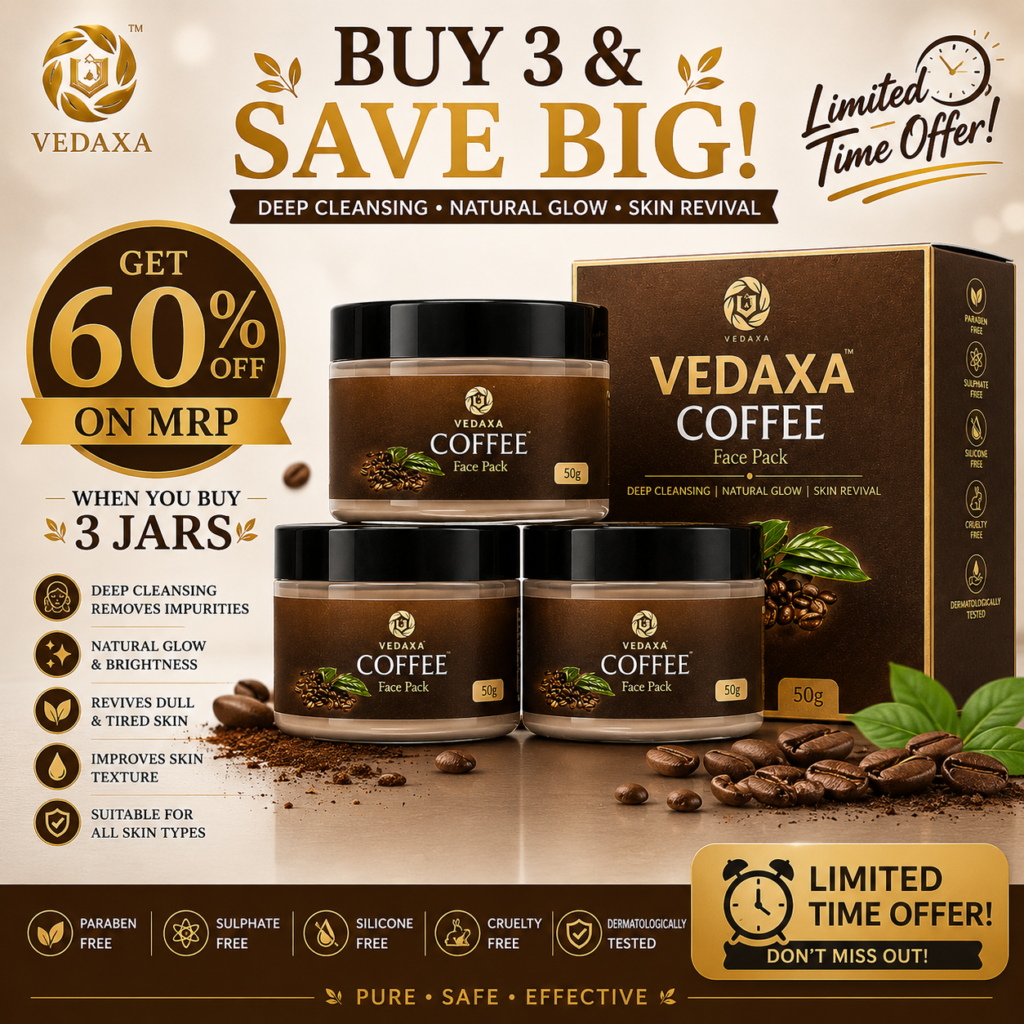 Vedaxa Coffee Face Pack Combo Pack