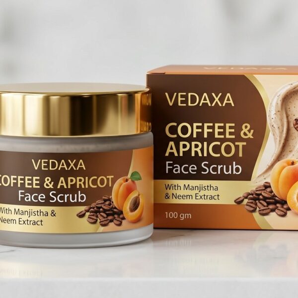 Vedaxa Coffee amd Apricot Face Scrub