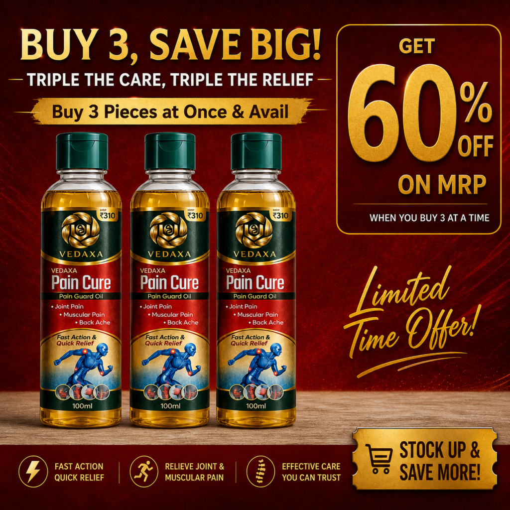 Vedaxa Pain Cure Oil Combo Pack