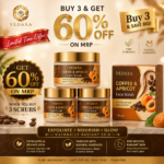 Vedaxa Coffee & Apricot Face Scrub Combo Pack